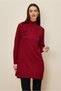 Broshe Detailed Knitting Tunic 44987