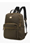 Solid Backpack with Pouch - 3