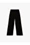 High Waist Pleated Palazzo Pants with Pocket Detail - 4