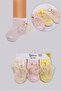 Baby Girl 3-Piece Booties Socks with Tulle Bow Accessories - 2
