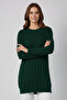 Patterned Tunic N3174 Emerald Green - 3