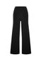 Black Knitwear Trousers with Epaulet Detail - 6