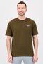 Men Sportswear Fit Short Sleeve Outdoor T-Shirt, Dark Olive