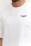 Men's Brand Logo White T-Shirt Suitable for Daily Use - 5