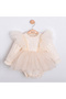 Princess Style Tulle Birthday Baby Girl Jumpsuit - 4