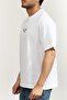 Ss 16S Rlxd Fit Ckj Graphic Tee Men's Crew Neck T-Shirt White - 3