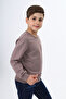 سويت شيرت رجالي من نوع Relax Fit Crew Neck مطبوع - 2 Thread - 4