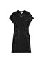 Jacquard Dress with Metal Accessories - 3