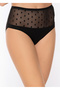 3013 Tulle Top with Polka Dot Print Women's Panties - 2