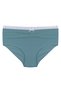 Women's Front Waist Lace Detailed Elastic 3-Piece Panties with Gathered and Bow Detail - 3