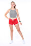 Women's Elastic Waist Crop Shorts