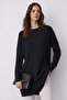 Patterned Tunic N3170 Navy Blue - 3
