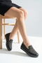 Heroa Women's Stoned Casual Shoes - Black - 7