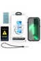 iPhone 14 Pro Compatible Bsay 1-1 Waterproof Case-Black - 4