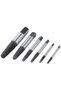 6-piece screw extractor set.