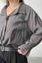 Z.R Brand Draped Modal Shirt - 6