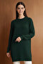 Patterned Tunic N3185 Emerald Green