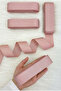 Powder Grogren Ribbon 4 cm 10 Mt, Bohça Dowry Wedding Engagement Birthday Gift Packaging Decoration - 3