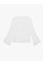 Women's Ruffle Blouse - 2