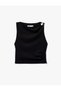 Women'S Black Sleeveless Blouse