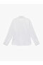Women'S White Long Sleeve Shirt - 2