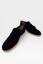 Genuine Suede Leather Tassel Detailed Loafer Men's Shoes Black - 3