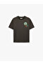Boy'S Anthracite Cotton T-Shirt