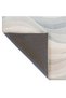 Mosso White Wave Detailed Woven Base Modern Decorative Carpet Mosso2090 - 3