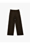 Women'S Brown Teenage Trousers - 2