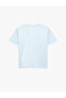 Women'S Blue Seashell Printed T-Shirt - 2