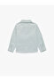 Baby Boy Green Stripe Striped Shirt - 2