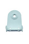 Wide Case Metal White Painted Round Hole Foot - 3