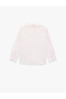 Baby Boy White Stripe Striped Shirt - 2
