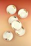 Oranj Fruits 6-Piece Porcelain Snack Bowl