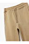 Boy'S Brown Basic Jogger Sweatpants - 3