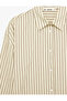 Women'S Yellow Stripe Teenage Shirts Ls - 3