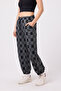 Women's Street Style Elastic Cuffed Baggy Pants - 2