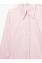 Women'S Pink Satin Shirt - 3