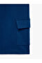Boy'S Navy Basic Shorts - 4