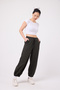 Women's Street Style Elastic Cuffed Baggy Pants - 7