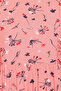 Feeding Pretty Florals Mid Length Maternity Nightdress in Pink- Cotton Rich - 6