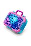 Kids Purple Leopard Patterned Stainless Steel Lunch Box 39166