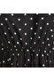Polka Print Short Nightdress With Lace Hems - 6