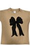 Girl's Skirt and Blouse Set with Stone Bow Detail, Perfect Fit - 6