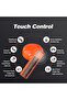 True Wireless Earbuds Bluetooth in Ear Headphones for iPhone Android Transparent Blue Tooth 5.3 Ear - 4