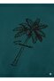 Unisex Vibes Palm Tree Printed T-Shirt and Shorts Top and Bottom Set - 4