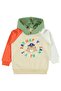 Hooded Hat and Teddy Bear Print Tracksuit Set for 2-5 Years - Khaki 2-3 Years - 3