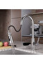Kitchen Sink Faucet Water Purification Tap+Pressure Cup Washer 3in1 Matte Chrome Nickel Imported 7 Years Warranty - 5