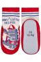 Dinosaur Baby Boys Towel Socks - Red - 2
