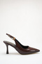 Rimini Women's Patent Leather Heeled Ballerina Shoes – 5 cm Heel, Casual and Office Chic 1119 - 4
